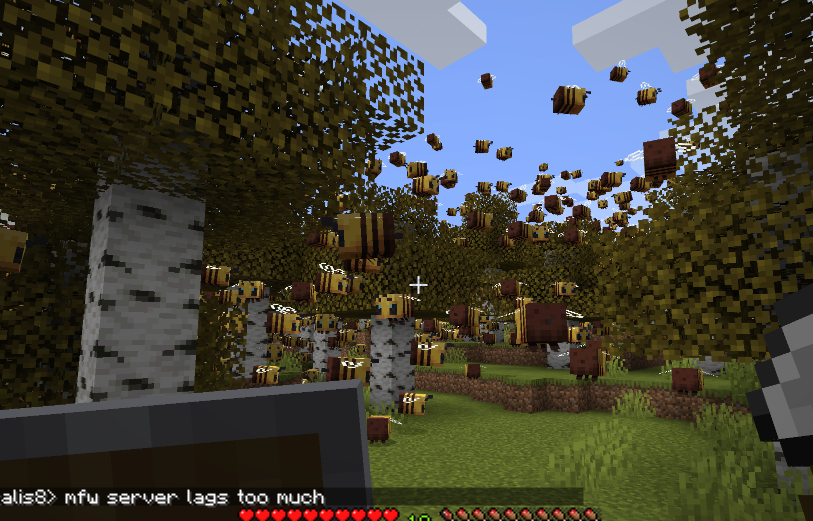 not 14,000 bees but quite close to it